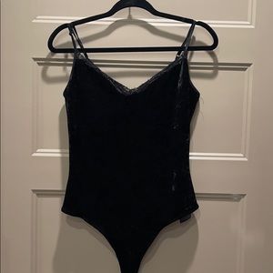 Velvet bodysuit